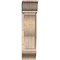 Ekena Millwork Funston Traditional Smooth Bracket w/ Offset Brace, Douglas Fir, 7 1/2"W x 18"D x 30"H BKT0806X18X30FST01SDF - alternate 4